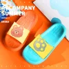 Summer children's slippers: Anti-slip soft soles for boys indoors, cute for girls at home, 2021 new cool slippers for children, new cool slippers for children, and children's slippers for children details Picture